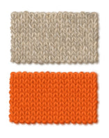 MOONAGE DAYDREAM THROW - ORANGE/OATMEAL